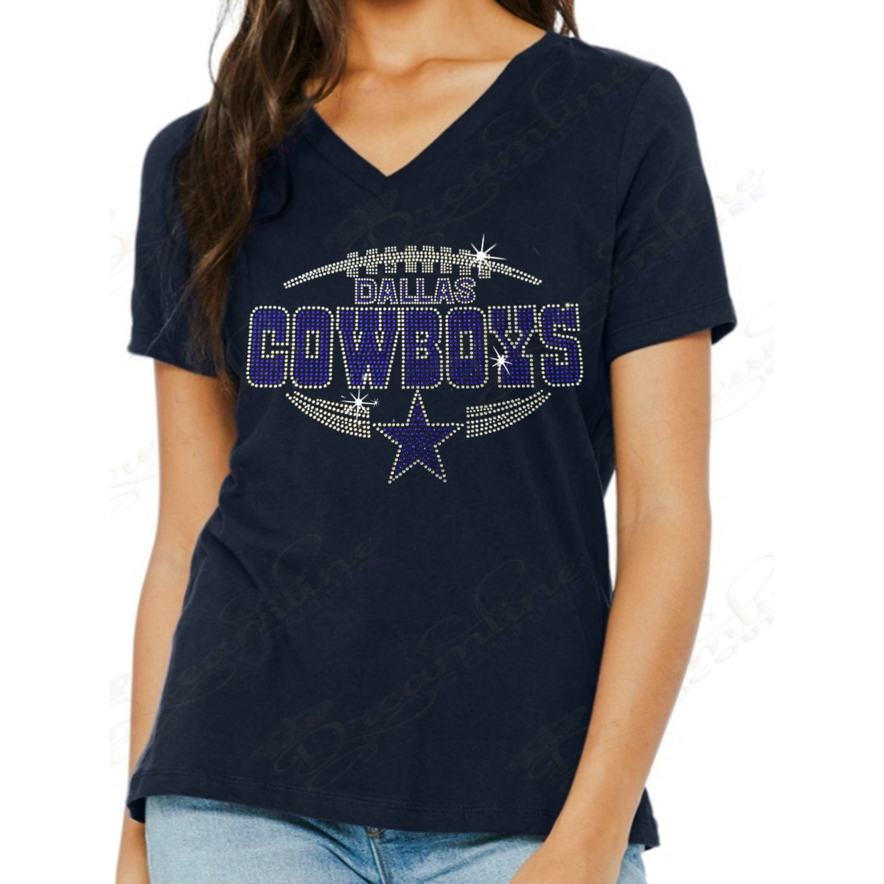 Bling Dallas Cowboys Football T-Shirt